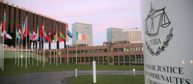 Le siège de la Cour de Justice de l'Union Européenne au Luxembourg